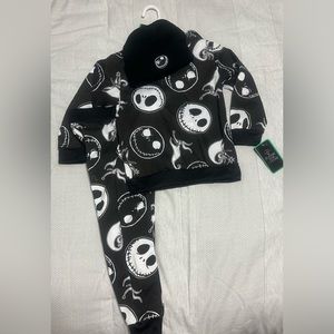 NWT Disney Tim Burton’s Nightmare before Christmas 3 piece outfit set Sz 5